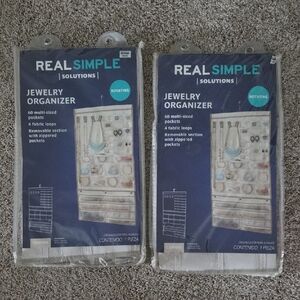 Real Simple Jewelry Organizer - Cream